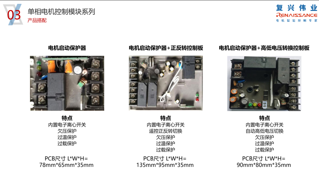 復(fù)興偉業(yè)單相電機(jī)控制模塊——電機(jī)穩(wěn)定運(yùn)行的守護(hù)者